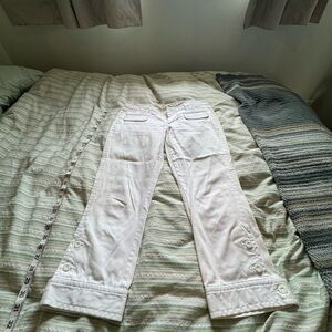 Jacob Women's Cream Flare Jeans